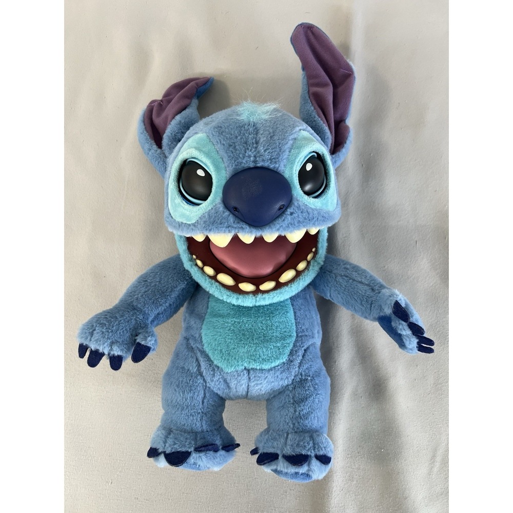 Wow Stuff Disney Stitch Interactive‎ Animatronic Puppet Toy Real FX 18"